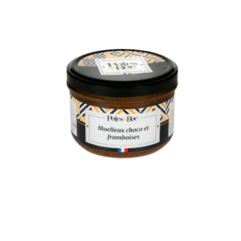 Moelleux choco et framboises - 6€