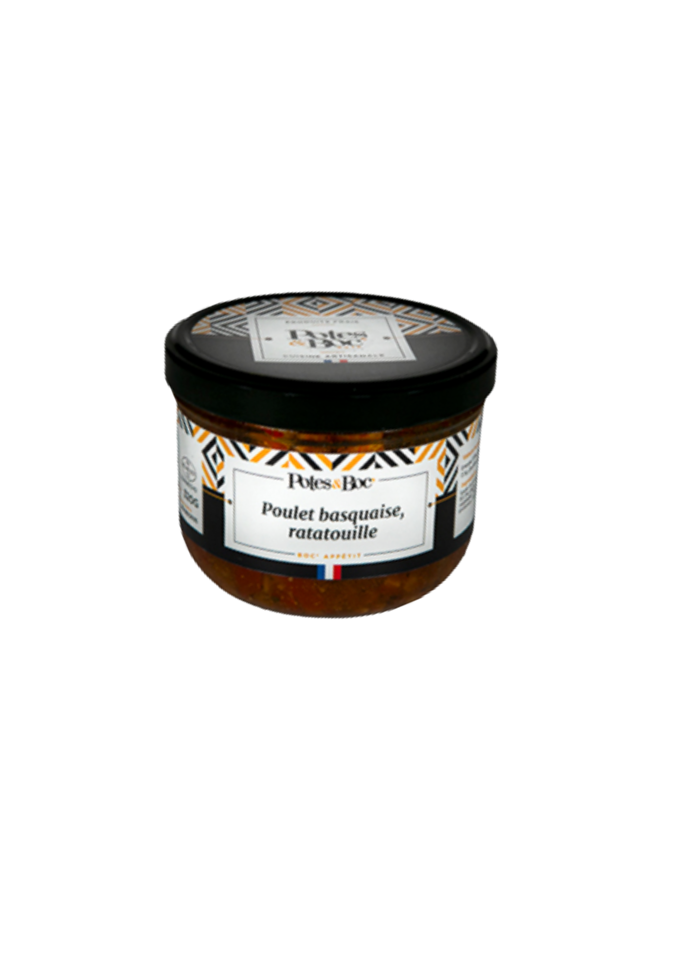 Poulet basquaise, ratatouille - 11,50€